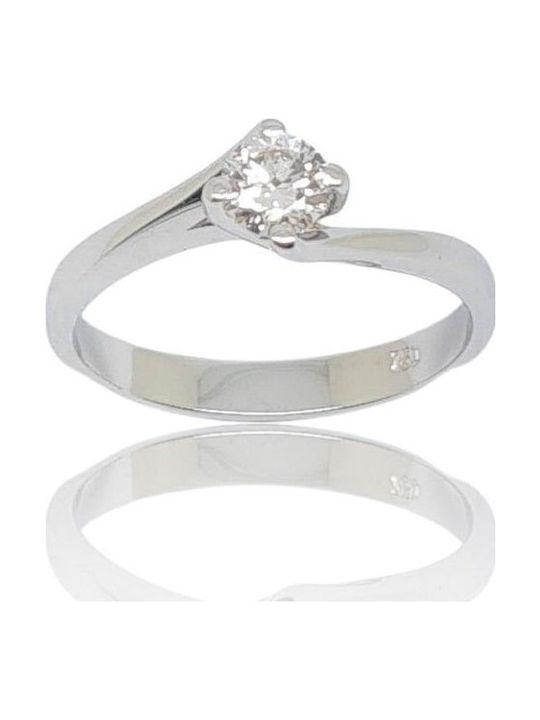 Mentzos Single Stone with Diamond