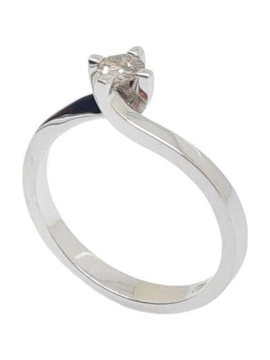Mentzos Single Stone with Diamond