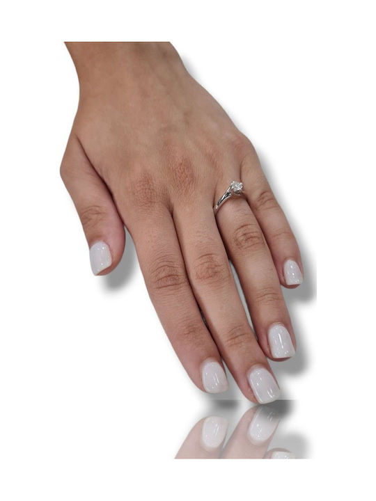 Mentzos Single Stone with Diamond