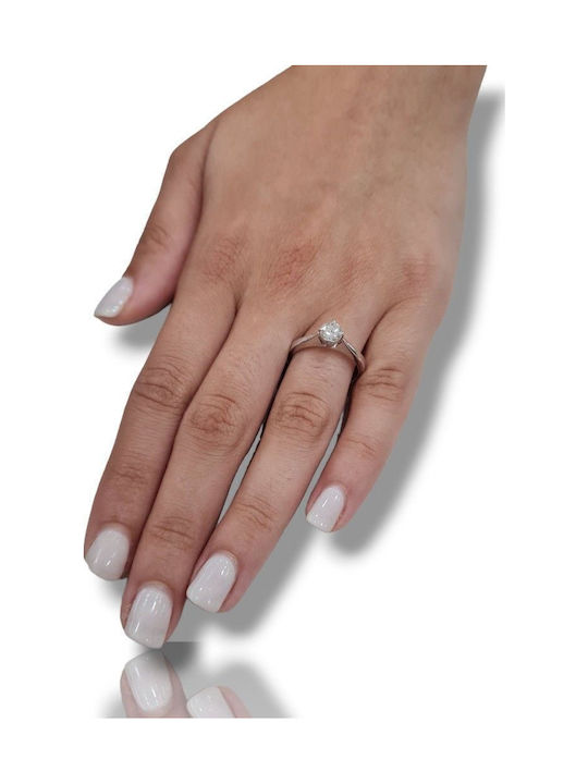 Mentzos Single Stone with Diamond