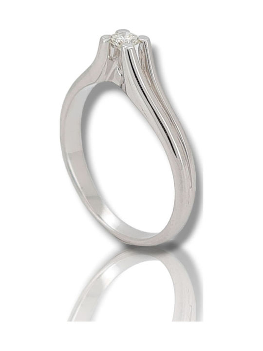 Mentzos Single Stone with Diamond