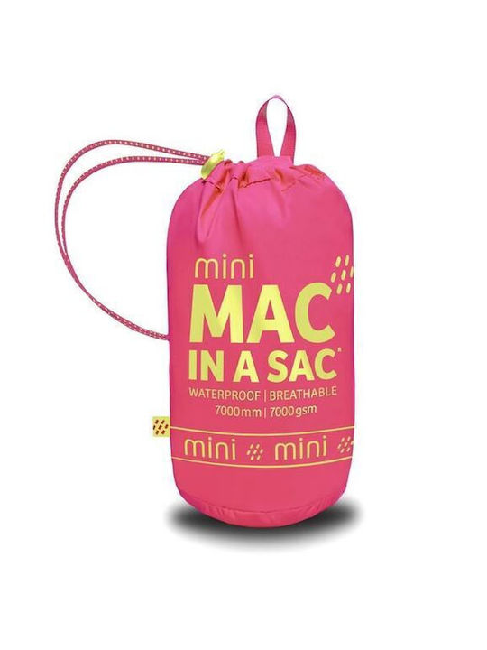 MAC In a Sac Waterproof Girls Sports Jacket Pink