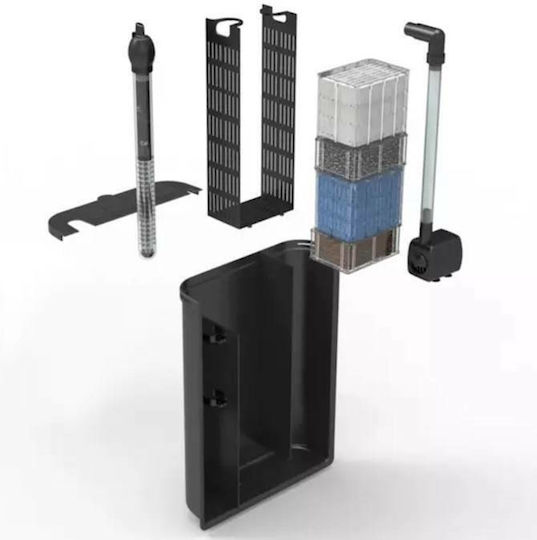 Aquatlantis Interior Filtru pentru Acvarii cu Capacitate până la 100lt cu Putere 100W