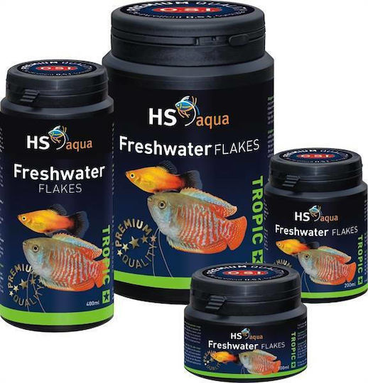 HS Aqua Fischfutter für Fische mit Spirulina 1000ml