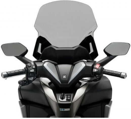 Puig V-Tech Touring Motorcycle Windshield & Windscreen Tinted Visor for Honda Forza 125 20679H