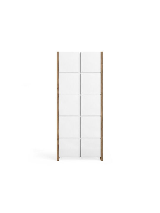 Ντουλάπα Γραφείου από MDF Δρυς 80x80x190cm