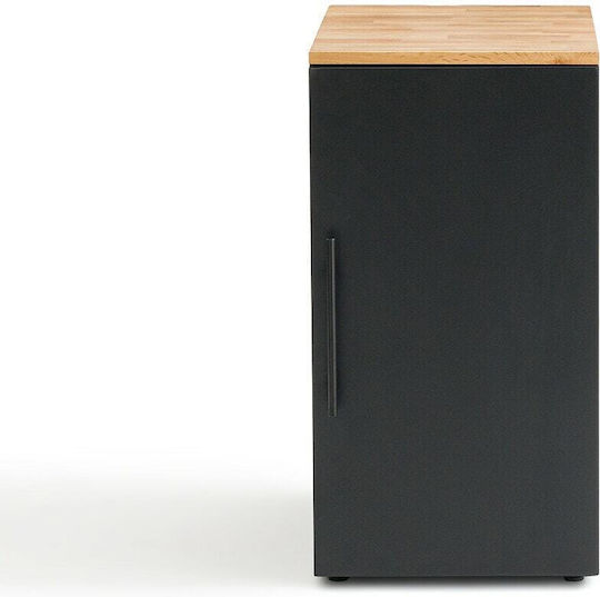 Ντουλάπι Γραφείου Μεταλλικό Δρυς 70x40x75cm