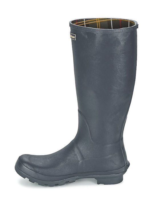 Barbour Ανδρικές Γαλότσες Εργασίας Γονάτου Μπλε
