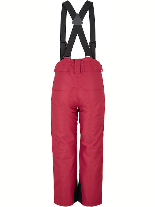 Ziener 207914-102 Παιδική Σαλοπέτα Σκι & Snowboard Κόκκινη