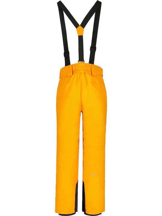 Icepeak 51006564-460 Kids Dungarees for Ski & Snowboard Orange