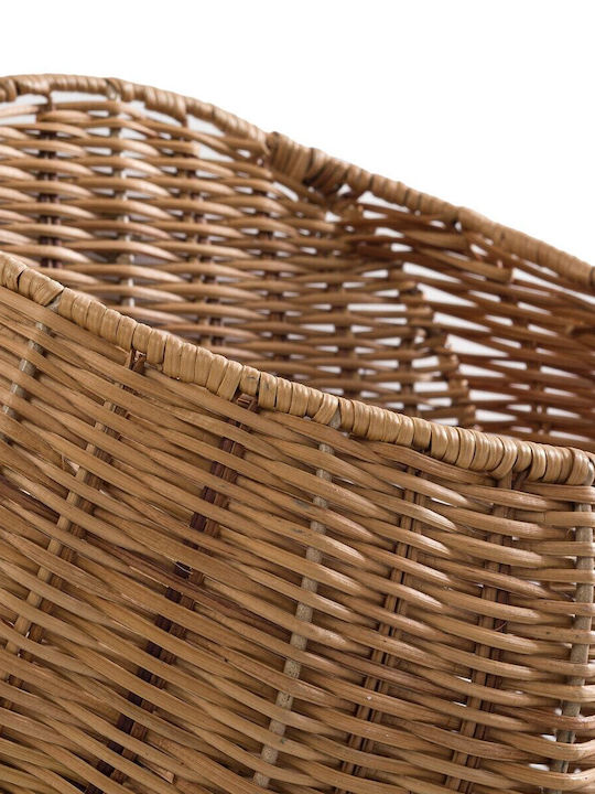 La Redoute Interieurs Декоративна кошница Плетеница Beige 25x31x18бр