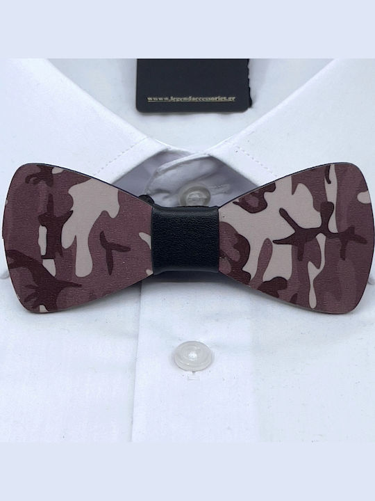 Legend Accessories Ξύλινo Παπιγιόν COLORFULL Μωβ Legend Accessories Ξύλινo Παπιγιόν COLORFULL Μωβ