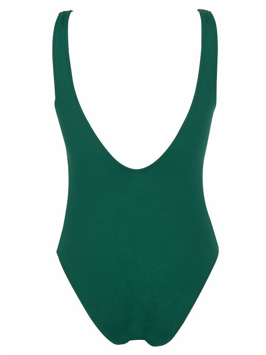 G Secret Costum de baie întreg cu push-up Verde