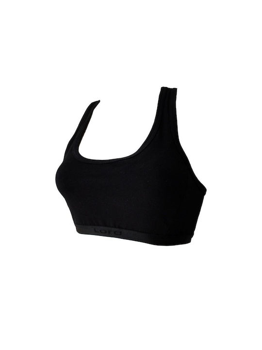 Lord Frauen Sport-BHs Sport-BH Schwarz