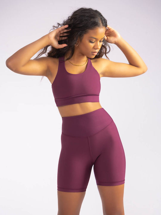 The Lady Women's Sports Bra without Padding Purple