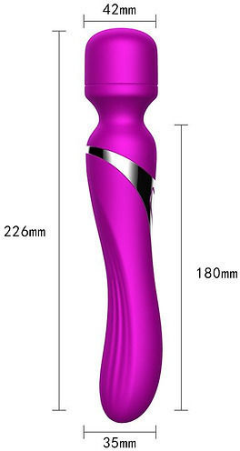 Boss Of Toys Δονητής Μασάζ 22.5cm Μωβ