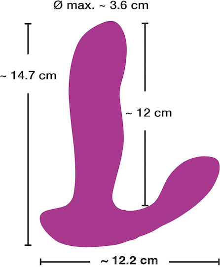 Javida Κλειτοριδικός Δονητής 14.7cm