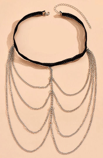 Tatu Moyo Accesorii sexy Argintiu