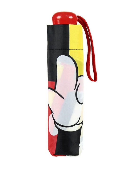 Cerda Umbrelă Pentru Copii Compactă Mickey Mouse Multicoloră Cu Diametru 45cm
