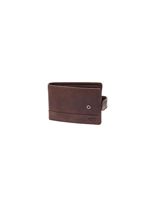 Forest Men's Leather Wallet Brown