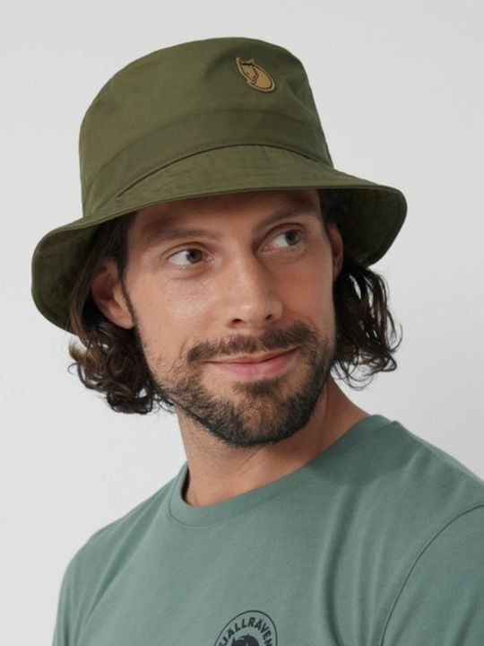 Fjallraven Kiruna Fabric Hat Green