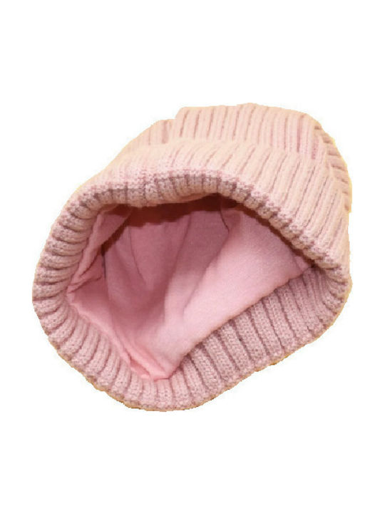 Kinder Mütze Gestrickt Rosa