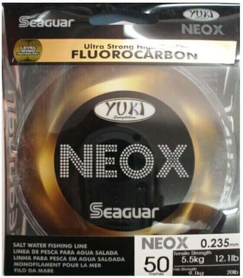 Seaguar NEOX Fluorocarbon Fishing Line Transparent 30m / 0.52mm