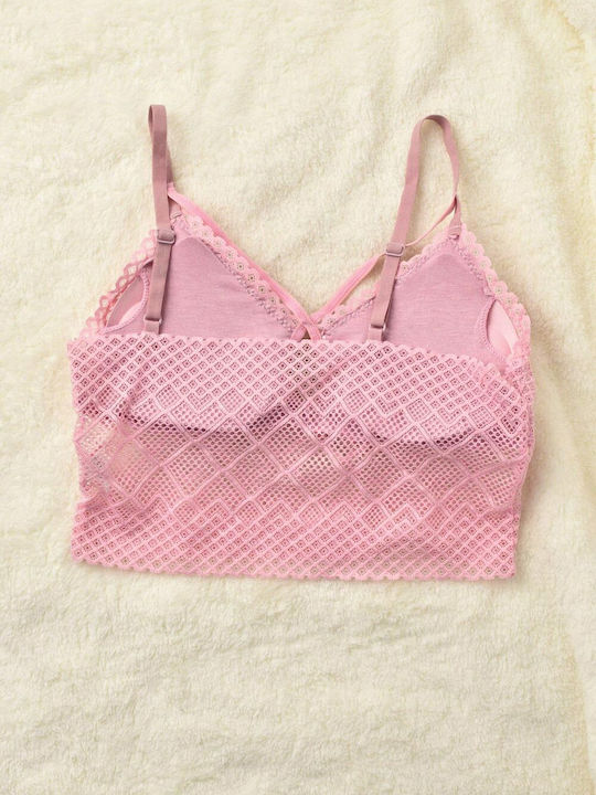 Potre Bralette Bralette Σουτιέν Ροζ