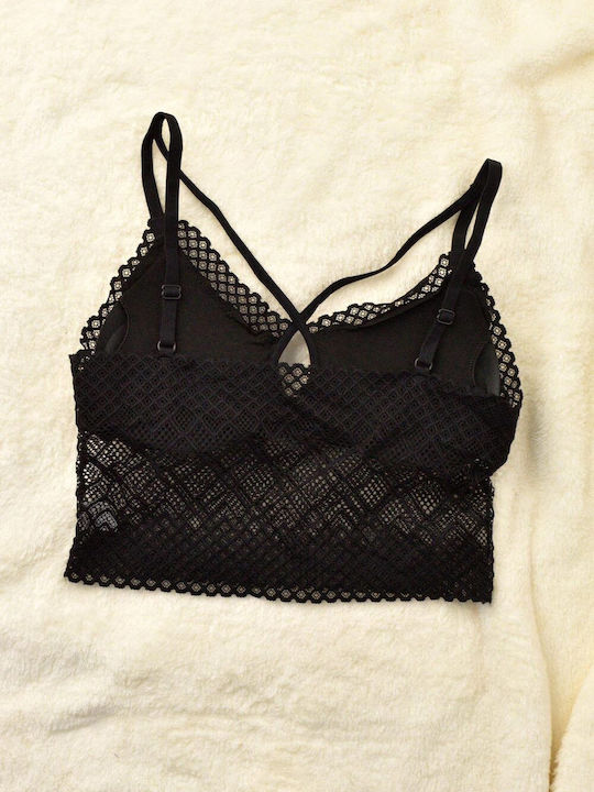 Potre Bralette Negru Bralette pentru femei