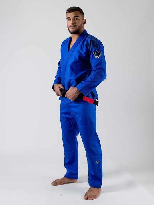 Kingz Comp 450 Bărbați Uniforme Jiu Jitsu brazilian Albastru