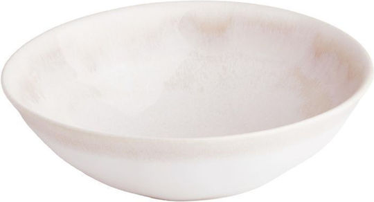 Butlers Atlantis Servierschale Rund Keramik Beige mit Durchmesser 19cm