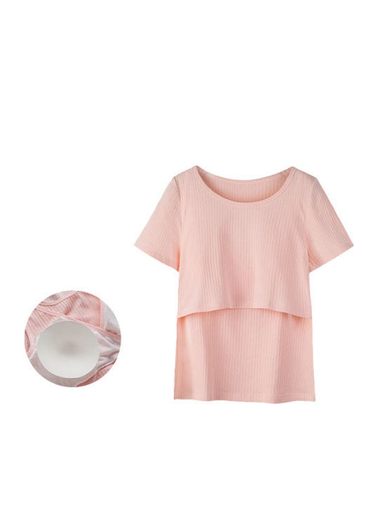 Queen Mother Maternity Top Pink
