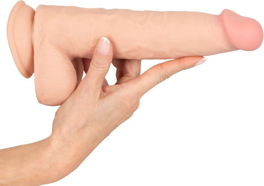 Nature Skin Dildo Realistisches Dildo mit Hoden und Saugnapf 25cm