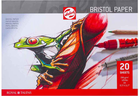 Royal Talens Μπλοκ Σχεδίου BRISTOL A3 29.7x42cm