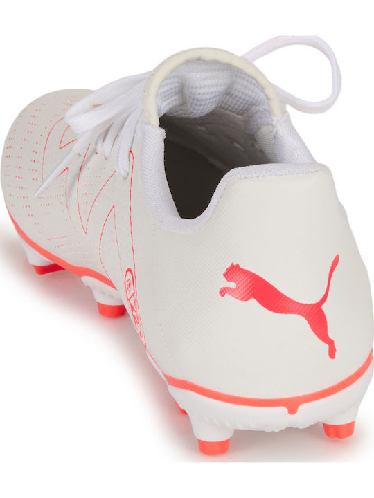 FUTURE PLAY Kids Molded Soccer Shoes White
