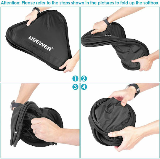 Neewer Softbox Kit 80x80εκ.