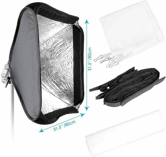 Neewer Softbox Kit 80x80εκ.