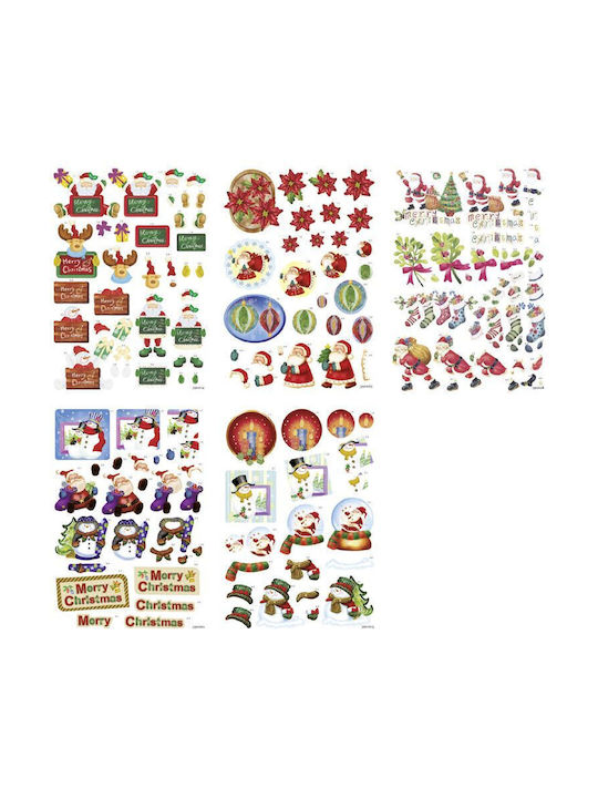 Folia Christmas Stickers