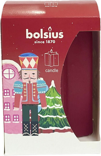 Bolsius The translated Liquid template in German language: Weihnachtskerzen & Kerzenständer Kerze Rot 10x7cm.