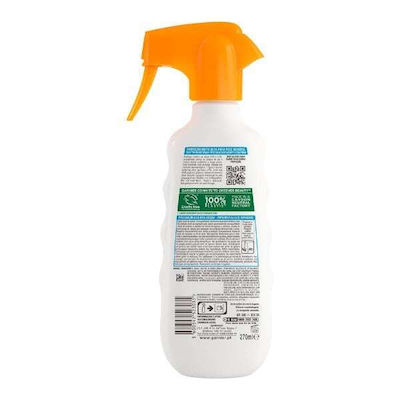 Garnier Ambre Solaire Sensitive Advanced Hipoalergenic Crema protectie solara Cremă pentru Corp SPF50 în Spray 270ml