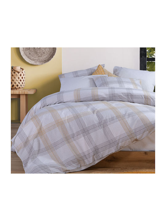 Nef-Nef Homeware Sheet Sets Queen 240x270cm. Bradford Coral 4pcs