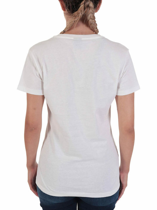 Pinko Damen T-shirt Weiß 1G15BBY5BDZ05