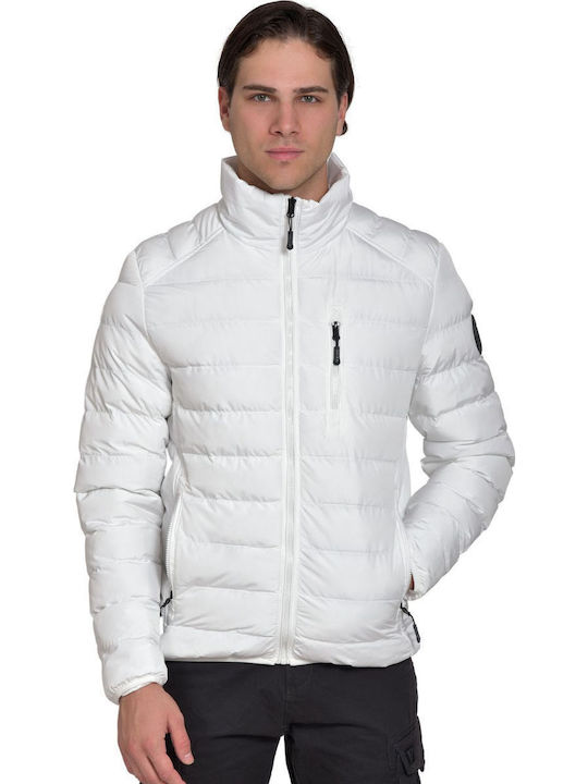 Μπουφάν Puffer Λευκό