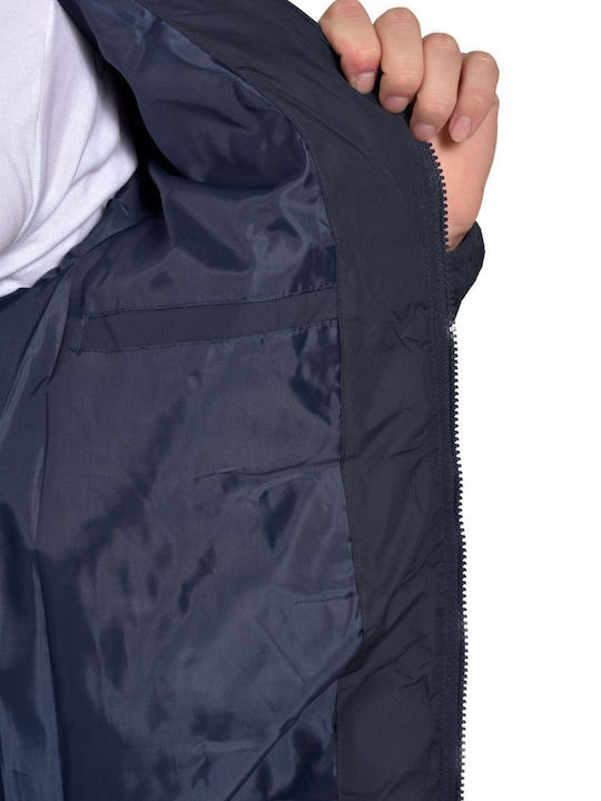 Jacket Puffer Navy Blue