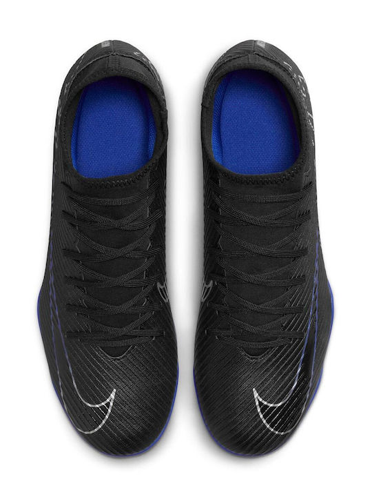 Nike Mercurial Vapor 15 Club Fußballschuhe mit geformten Stollen Schwarz