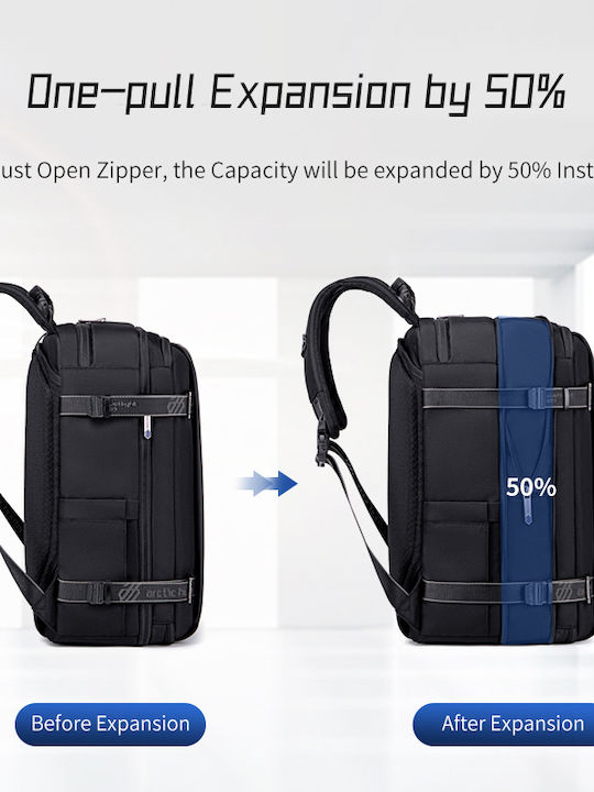 Arctic Hunter Waterproof Backpack Backpack for 15.6" Laptop Black B00540-BK