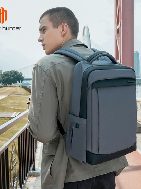 Arctic Hunter Wasserdicht Tasche Rucksack für Laptop 15.6" in Gray Farbe B00478-GY