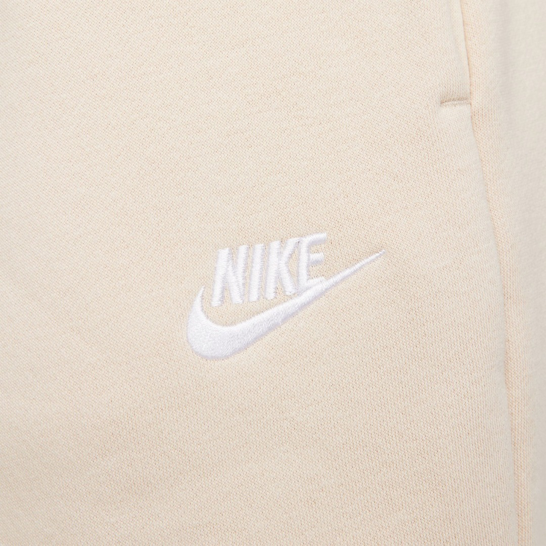 Nike W NSW CLUB FLC Παντελόνι Γυναικείας Φόρμας Μπεζ Fleece DQ5800