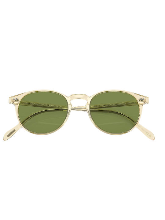 Oliver Peoples Unisex Ochelari de soare cu Transparent Cadru și Verde Lentilă OV5004SU 109452