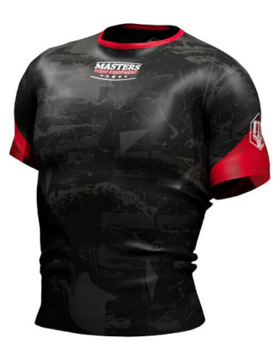 Sport Masters Ανδρική Κοντομάνικη Μπλούζα 045551-M Μαύρη